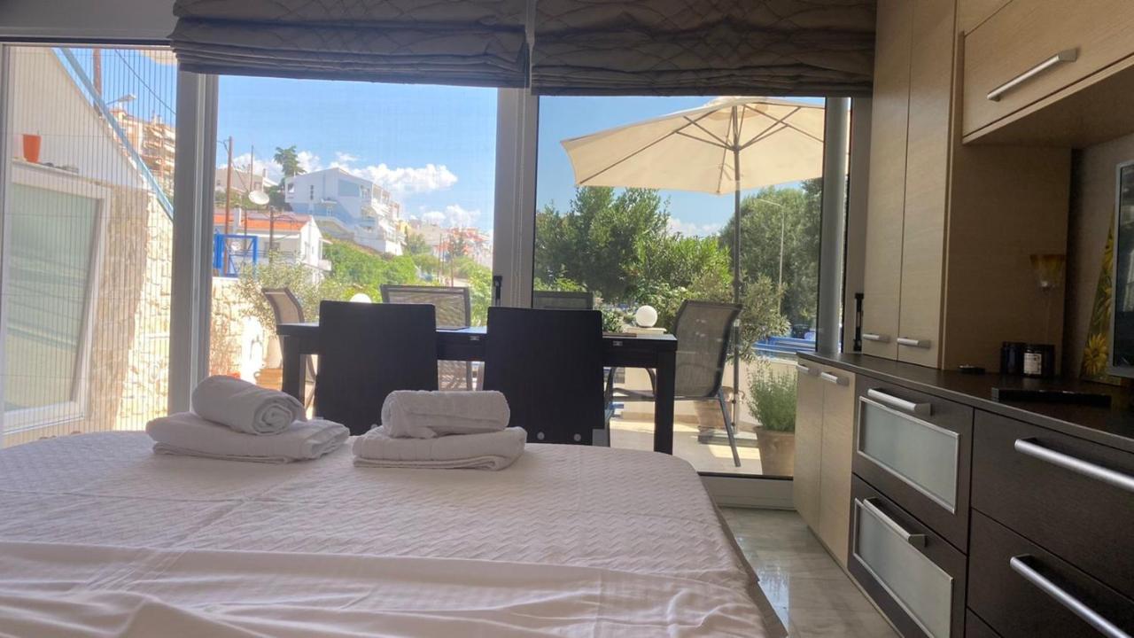 Coquille Lägenhet Kavala Exteriör bild