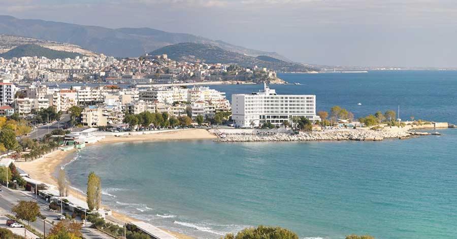 Coquille Lägenhet Kavala Exteriör bild